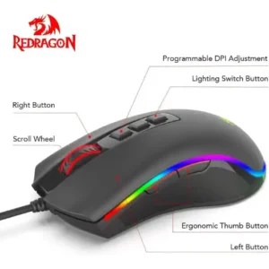 Redragon M711 Cobra Gaming Mouse Review 7 2