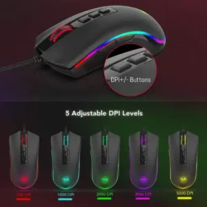 Redragon M711 Cobra Gaming Mouse Review 9 4